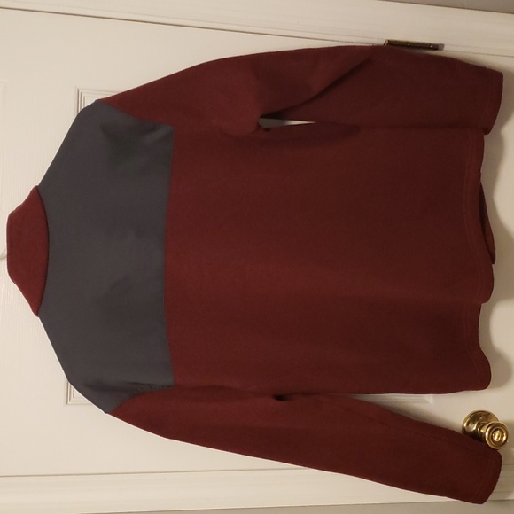 Maroon Solaris Zip-Up Jacket - Picture 3 of 6